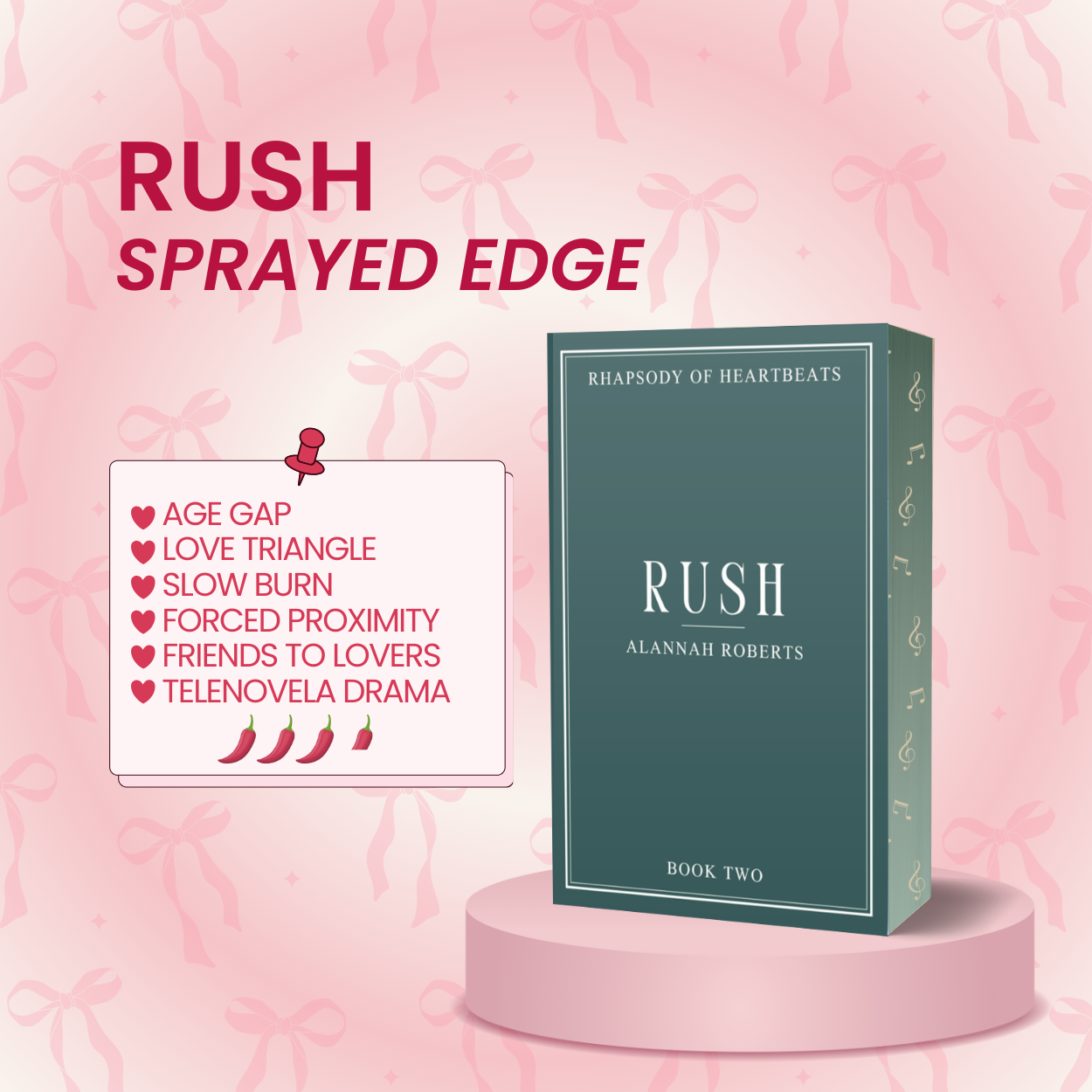 Rush | Paperback w/ Sprayed Edges (Preorder)
